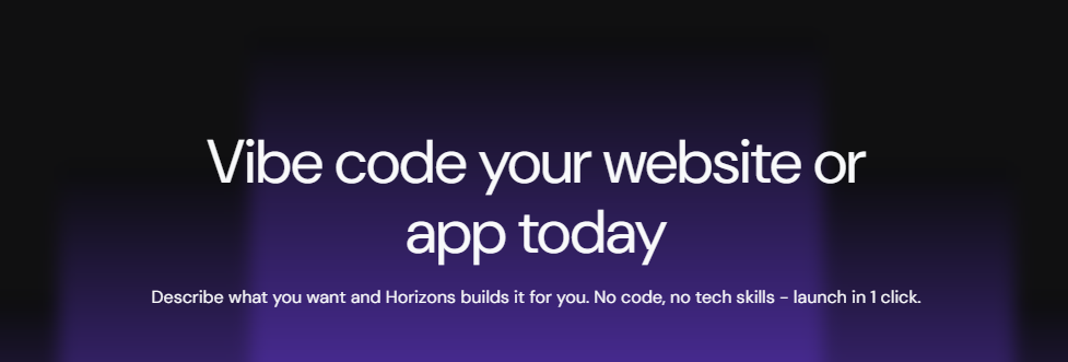 Hostinger Horizons AI builder